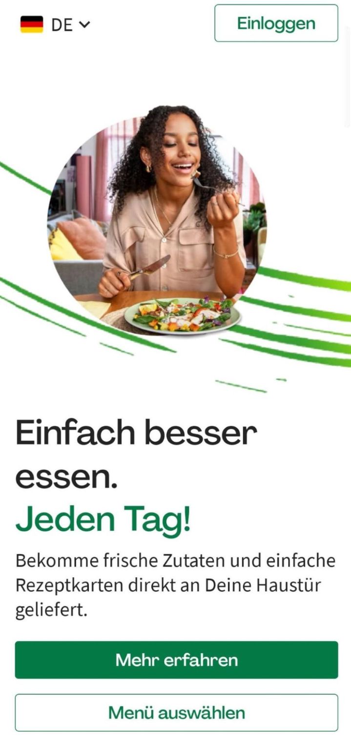 HelloFresh Login Einloggen, Registrieren und Passwort vergessen