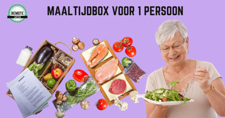 Maaltijdbox voor 1 persoon