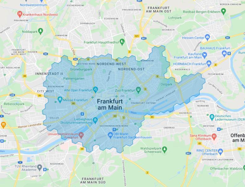 Uber Frankfurt