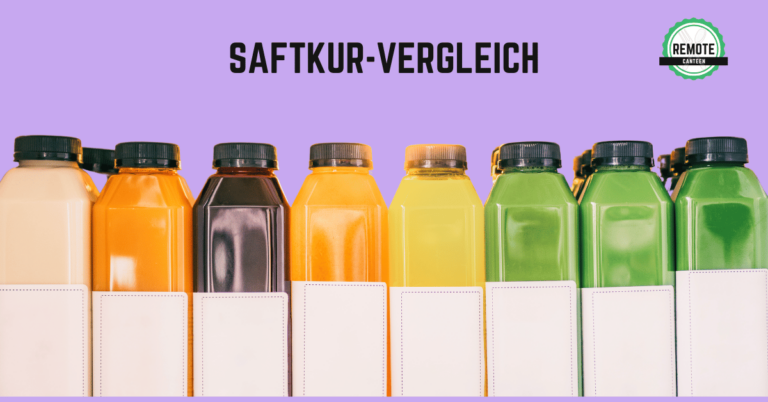 Saftkur-Vergleich