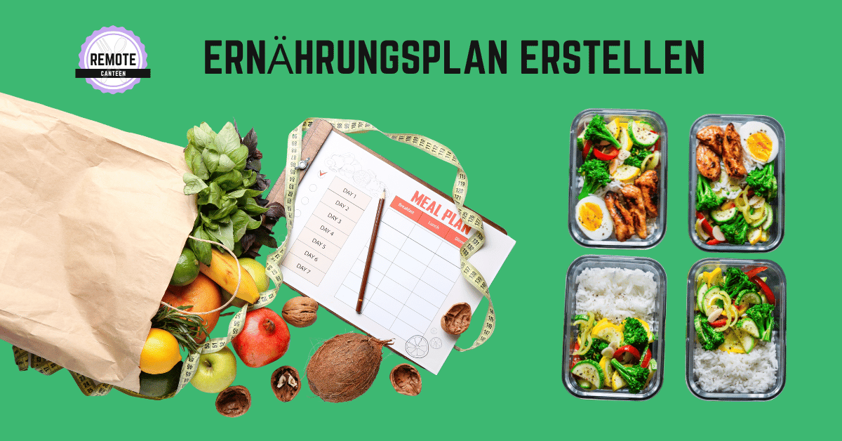 Ernährungsplan erstellen