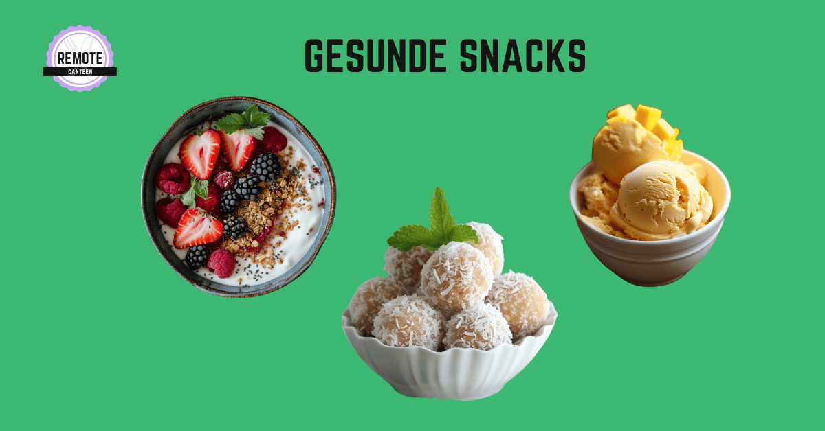 Gesunde Snacks