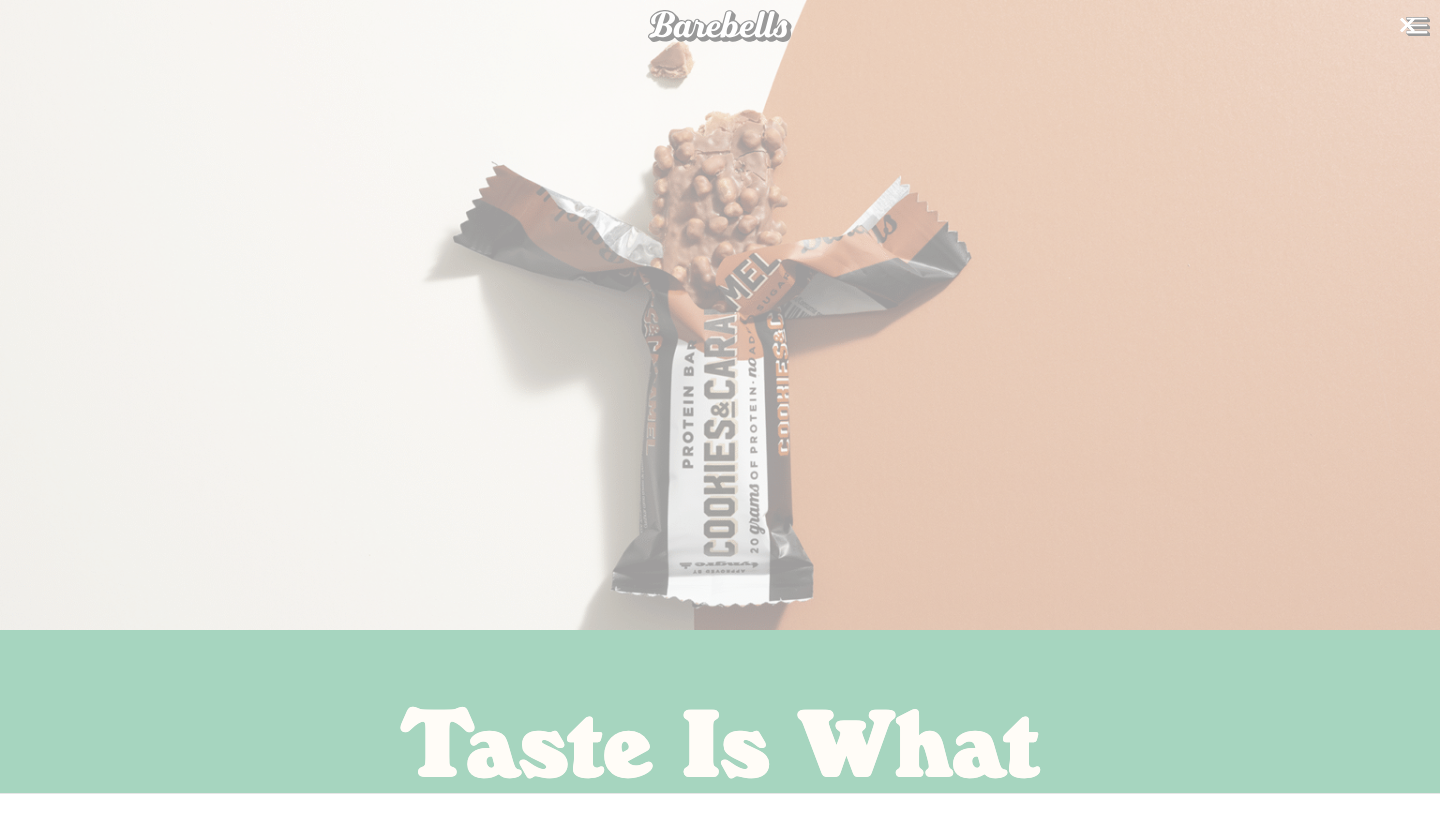 Barebells proteinbar Cookies and Cream pa barebells.no