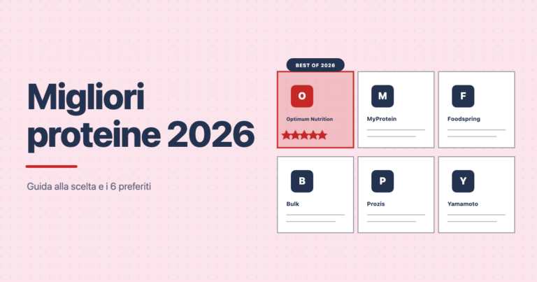 Le migliori proteine in polvere del 2026 a confronto