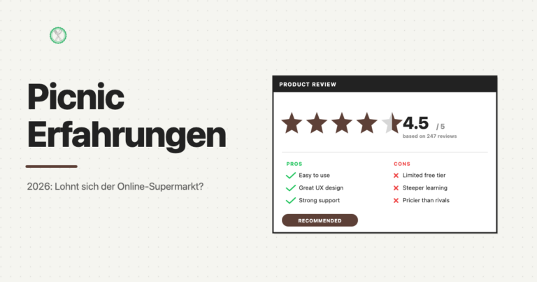 Picnic Erfahrungen 2026 – Online-Supermarkt Review
