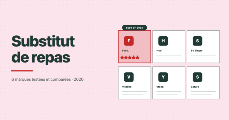 Comparatif des meilleurs substituts de repas 2026