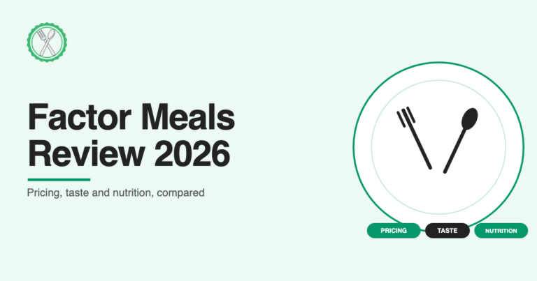 Factor Meals review featured image with pricing, taste and nutrition summary