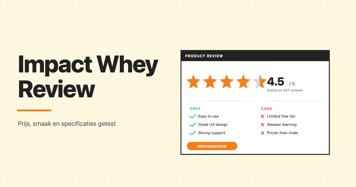 MyProtein Impact Whey review featured image