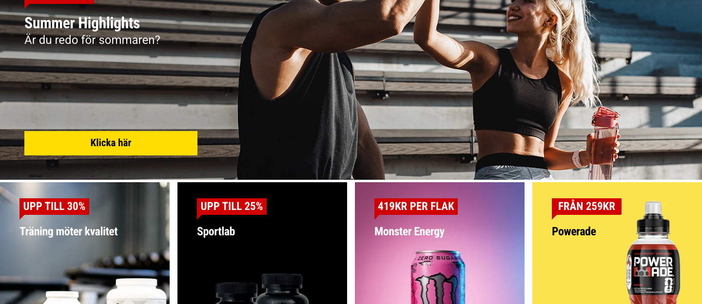 Skärmbild av Gymgrossistens webbplats gymgrossisten.com