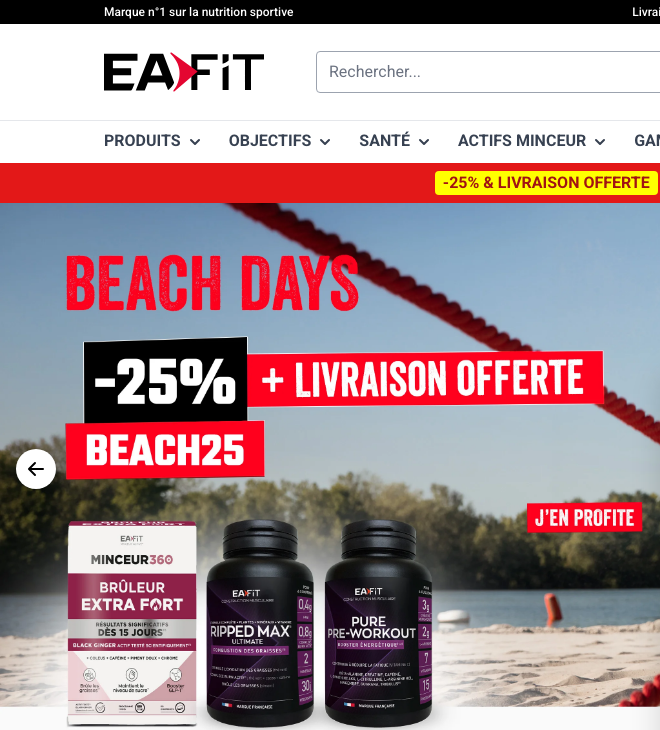 Page d accueil du site EAFIT